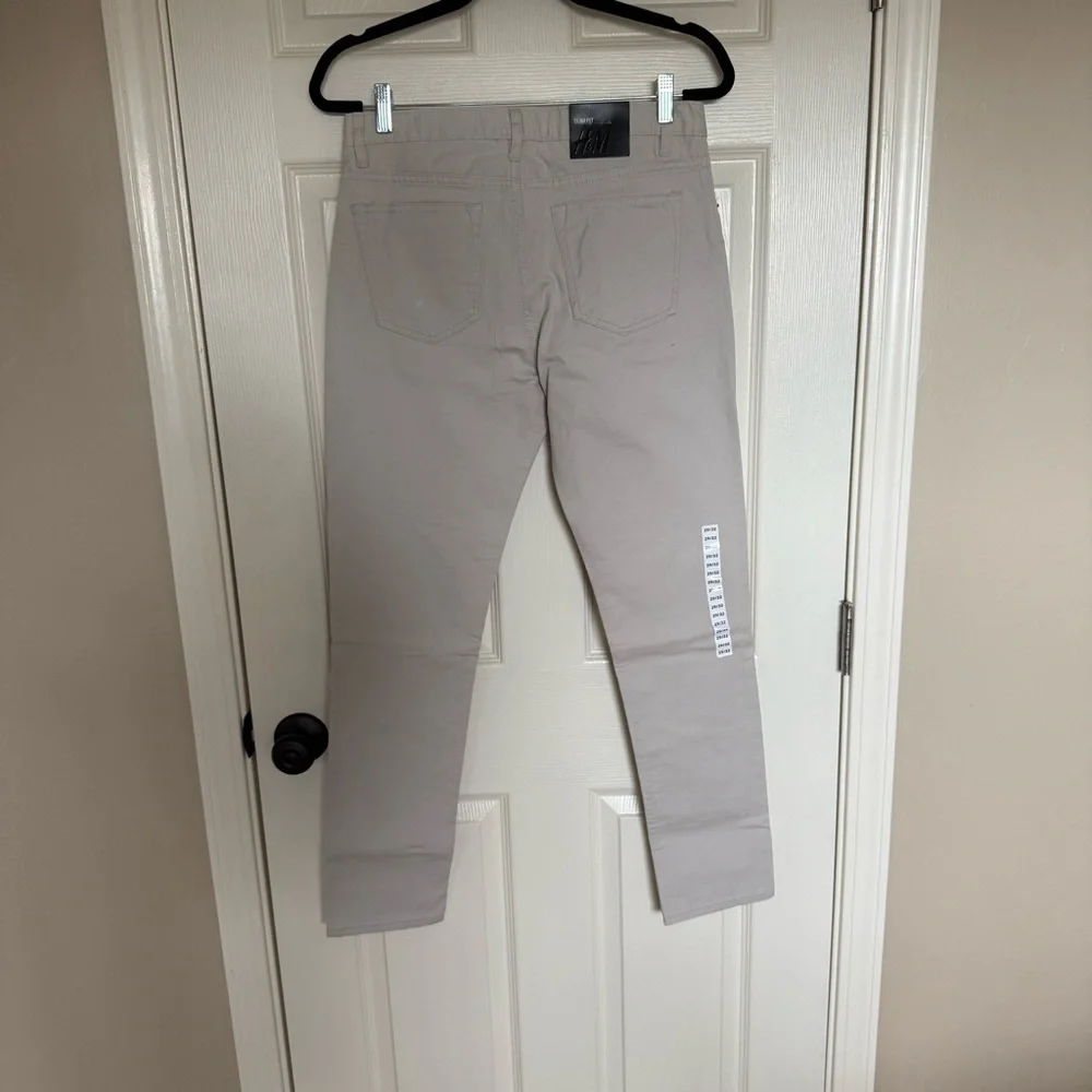 H & M Gray Slim Fit Jeans